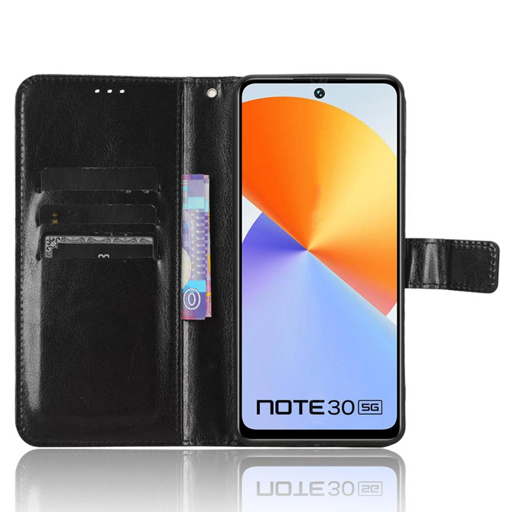 For Infinix Note 30 5G X6711 Crazy Horse Texture Phone Case PU Leather Flip Stand Wallet Cover Red
For Infinix Note 30 5G X6711 Crazy Horse Texture Phone Case PU Leather Flip Stand Wallet Cover Red