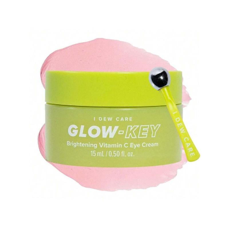 I Dew Care Vitamin C Eye Cream & Roller Set - Glow-Key | Korean Skin Care, Dark Circles Reducer, Treatment With Hyaluronic Acid, Niacinamide, 15ml
I Dew Care Vitamin C Eye Cream & Roller Set - Glow-Key | Korean Skin Care, Dark Circles Reducer, Treatment With Hyaluronic Acid, Niacinamide, 15ml
