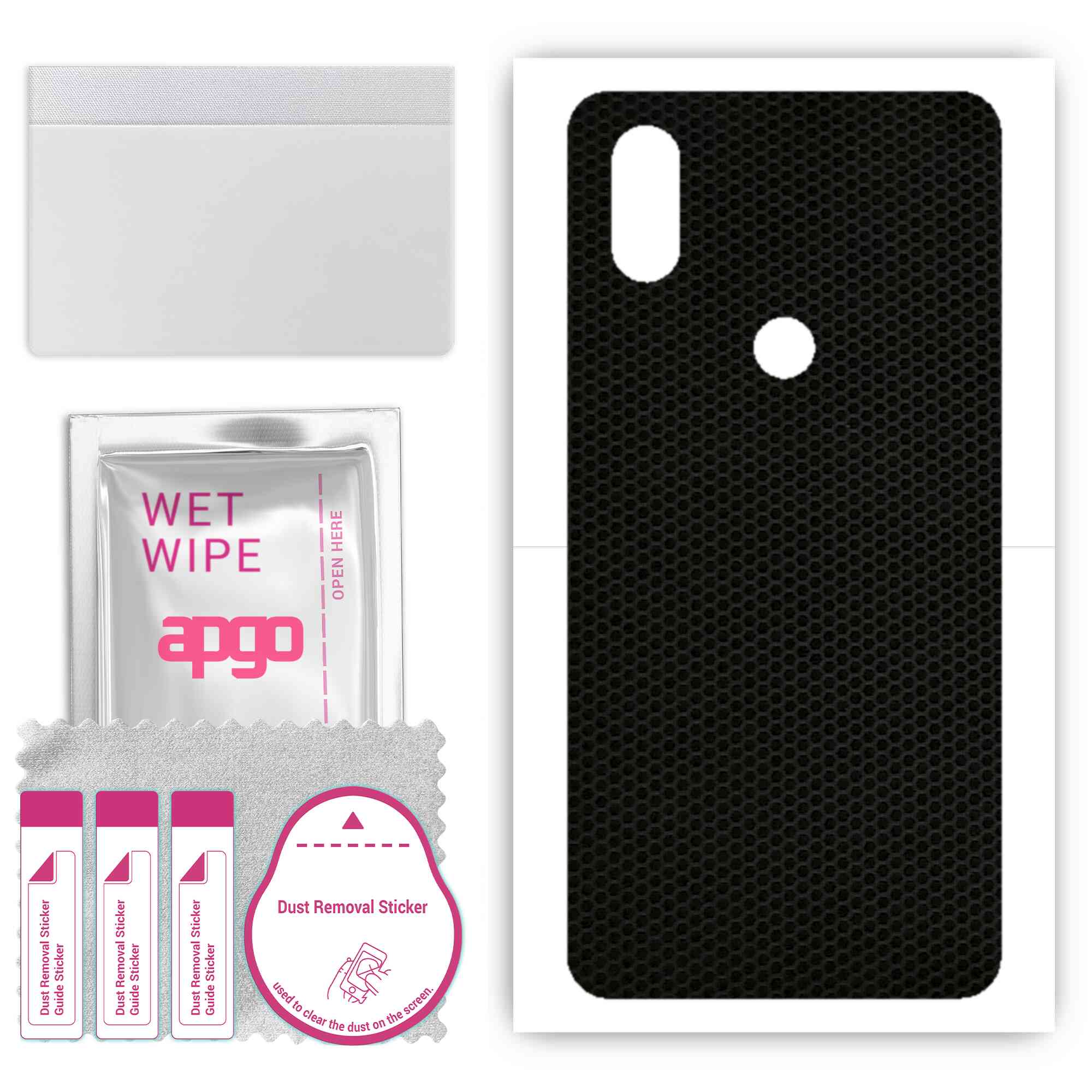 apgo Protective Skin Sticker for the back compatible with Xiaomi Mi Mix 3, Wrap Film, Foil, Vinyl - Pattern Matrix
apgo Protective Skin Sticker for the back compatible with Xiaomi Mi Mix 3, Wrap Film, Foil, Vinyl - Pattern Matrix