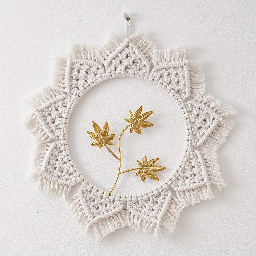 1pc Nordic style devil eye hanging handmade round tapestry bedroom home hotel home decoration wall hanging Inner diameter 24cm Outer diameter
1pc Nordic style devil eye hanging handmade round tapestry bedroom home hotel home decoration wall hanging Inner diameter 24cm Outer diameter