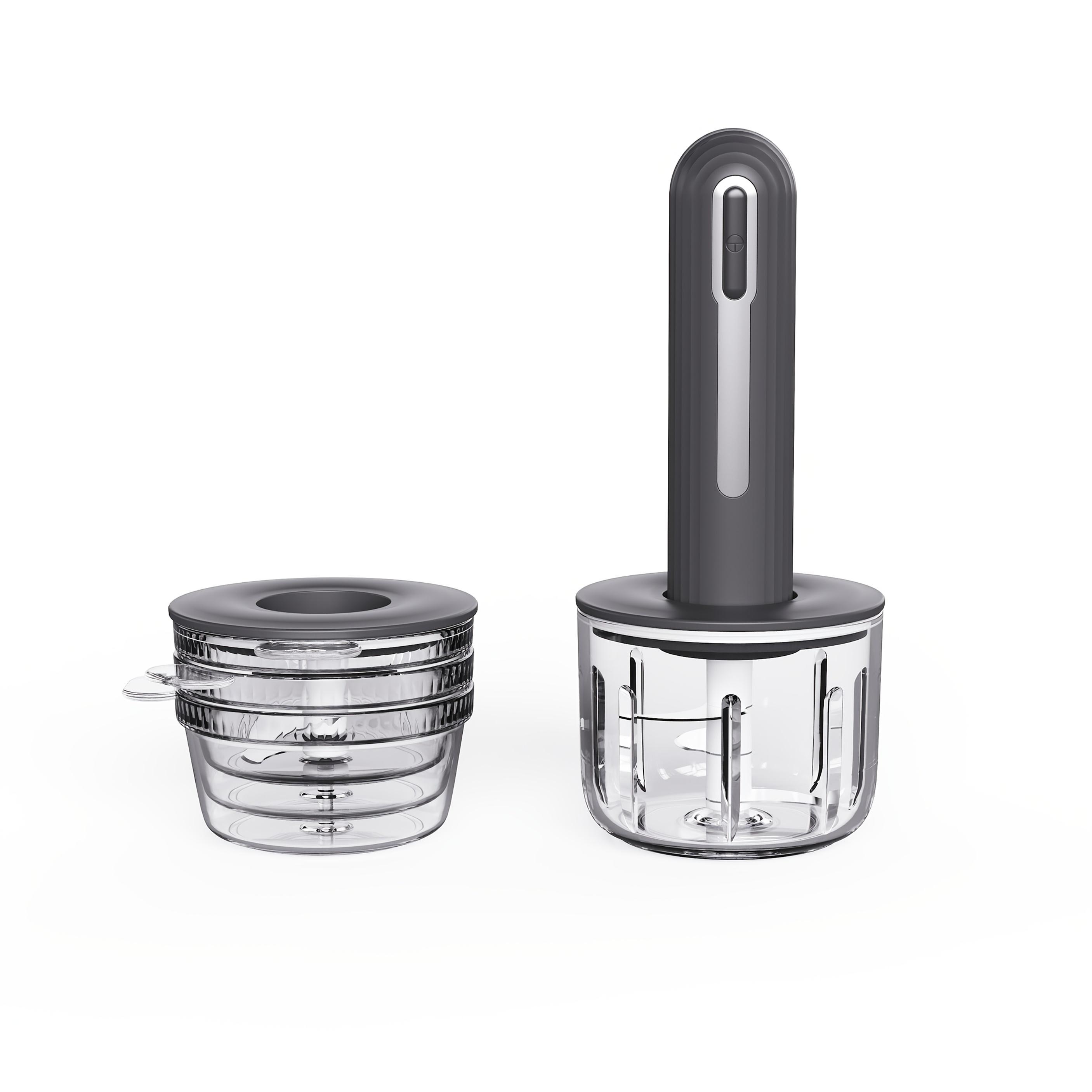 Multi-Purpose And Multi-Capacity Handy Stick Food Chopper Combo Rechargeable Mini Food Processor for Kitchen Cooking for Meet Vegetable чёрный
Multi-Purpose And Multi-Capacity Handy Stick Food Chopper Combo Rechargeable Mini Food Processor for Kitchen Cooking for Meet Vegetable чёрный