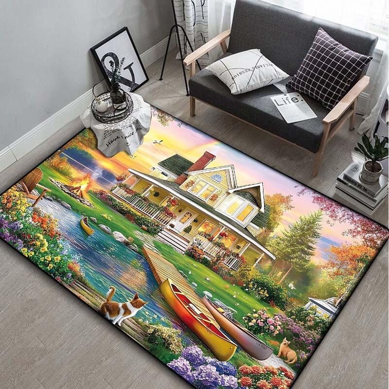 RV Camping Golden Retriever Area Rug, Van Life Floor Mat 40x60cm( 15x23in )
RV Camping Golden Retriever Area Rug, Van Life Floor Mat 40x60cm( 15x23in )