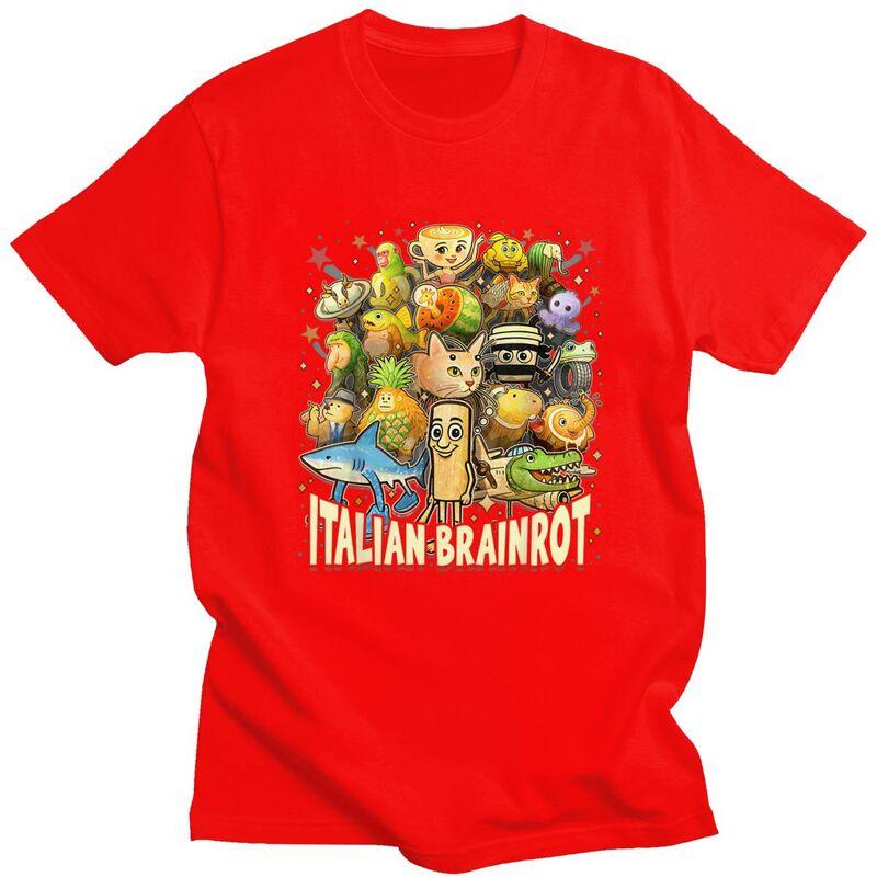 Italian Brainrot Meme Characters Design T Shirts 100 Cotton Tees Shirt Streetwear Round Neck Tshirt Casual Short Sleeve Tees S
Italian Brainrot Meme Characters Design T Shirts 100 Cotton Tees Shirt Streetwear Round Neck Tshirt Casual Short Sleeve Tees S