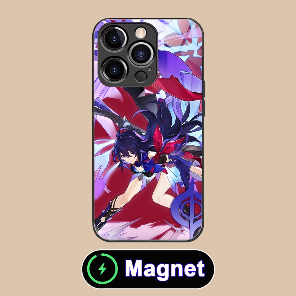 HSR Seele Glass MagSafe Mobile Phone Case for iPhone 17 16 15 14 13 12 11 Air Pro Max Plus Mini Colorful Cover iPhone 11 Pro Max
HSR Seele Glass MagSafe Mobile Phone Case for iPhone 17 16 15 14 13 12 11 Air Pro Max Plus Mini Colorful Cover iPhone 11 Pro Max
