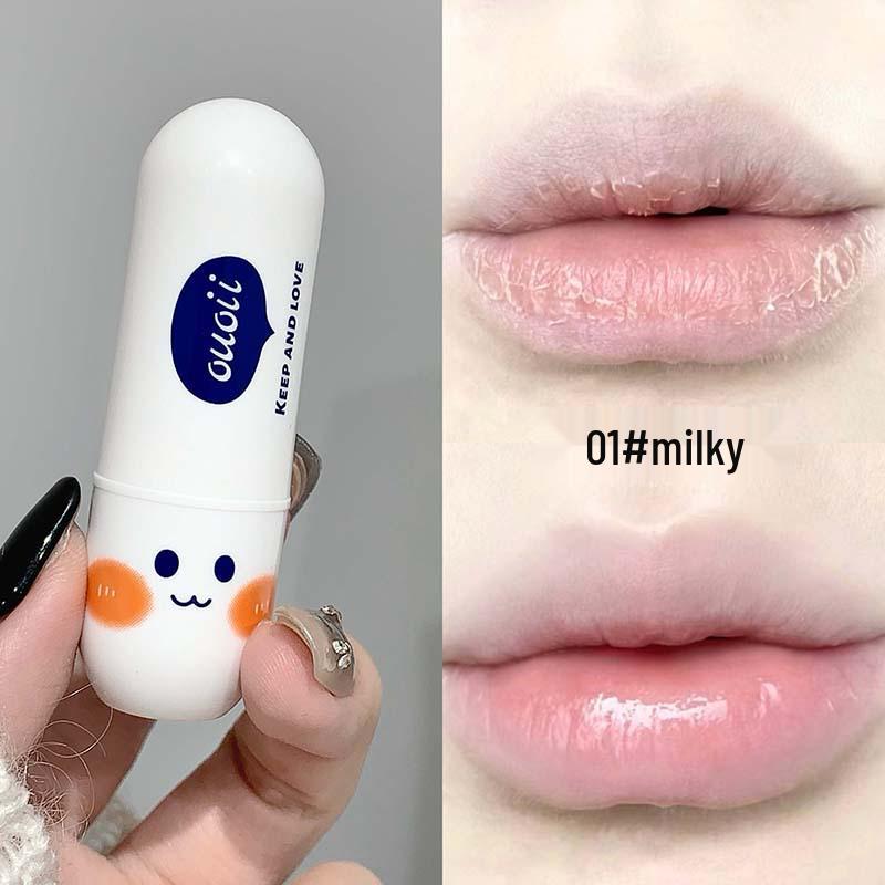 Увлажняющий питательный бальзам для губ OUOII - Увлажняет, уменьшает морщинки на губах, отшелушивает.
Увлажняющий питательный бальзам для губ OUOII - Увлажняет, уменьшает морщинки на губах, отшелушивает.