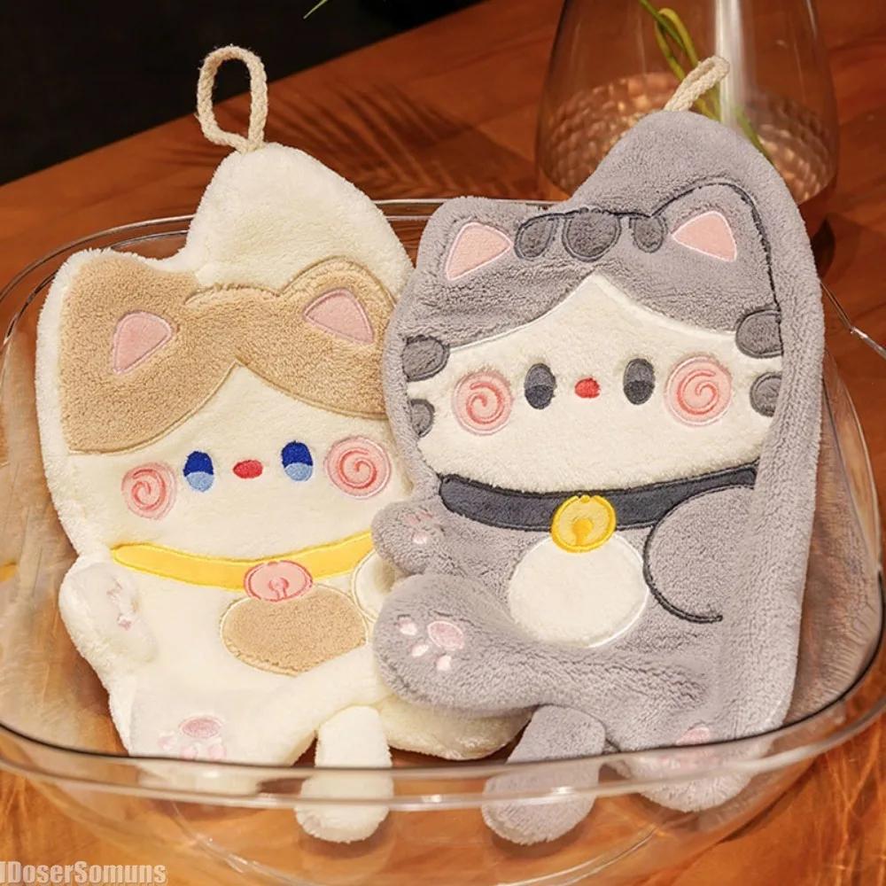 Cat Hand Towel Quick Drying Kitchen Cleaning Rag Coral Velvet Cartoon Animal Absorbent Bathroom Hanging Towel Home Supplies Cute
Cat Hand Towel Quick Drying Kitchen Cleaning Rag Coral Velvet Cartoon Animal Absorbent Bathroom Hanging Towel Home Supplies Cute