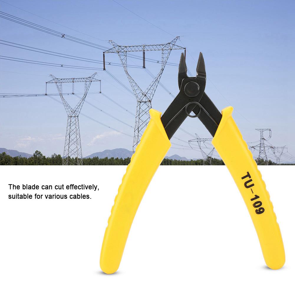 5-дюймовые электронные плоскогубцы-бокорезы для кабеля, кусачки для проволоки, инструмент для резки TU109
5-дюймовые электронные плоскогубцы-бокорезы для кабеля, кусачки для проволоки, инструмент для резки TU109