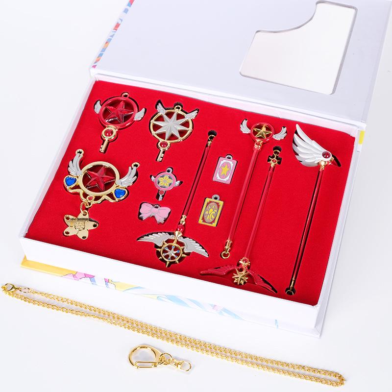 Набір брелоків та прикрас Cardcaptor Sakura - Нове надходження Sakura Set червоний
Набір брелоків та прикрас Cardcaptor Sakura - Нове надходження Sakura Set червоний