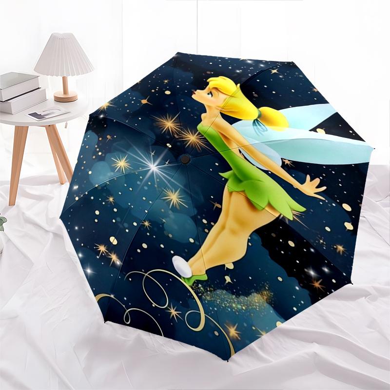 Tinker Bell Theme Automatic Compact Folding Cute Umbrella - Portable and Durable, 8-Bone Iron Umbrella for All Weather0707076
Tinker Bell Theme Automatic Compact Folding Cute Umbrella - Portable and Durable, 8-Bone Iron Umbrella for All Weather0707076