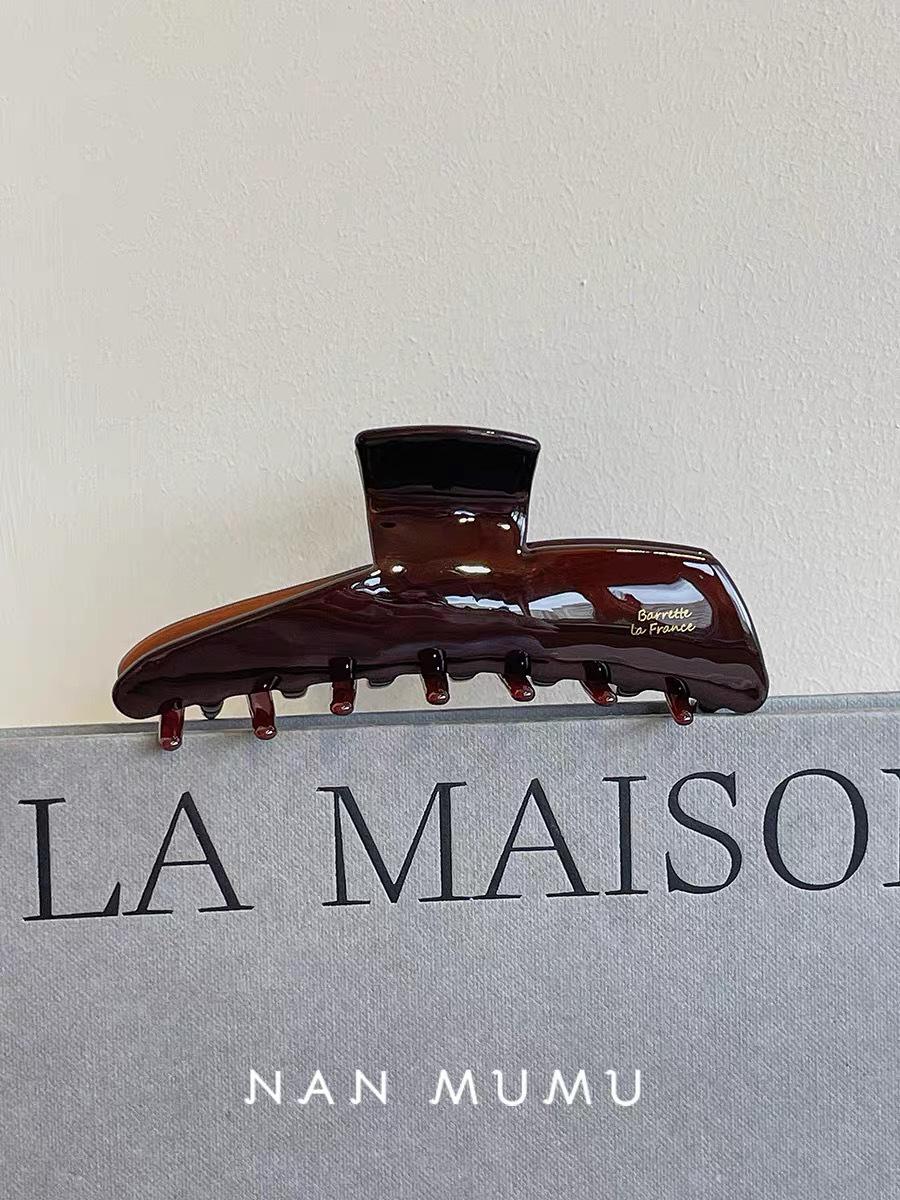 Корейская зеленая акула ацетатная заколка для волос
Корейская зеленая акула ацетатная заколка для волос