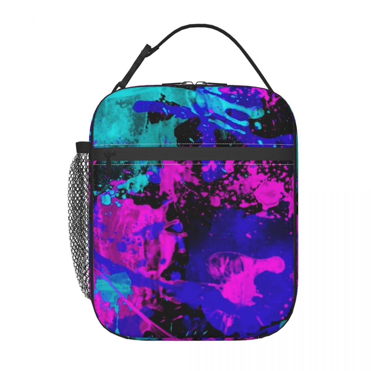 Colorful Graffiti Splashing Pattern Insulated Lunch Bag for Women Children Leakproof Food Boxes Thermal Lunch Box Tote One Size
Colorful Graffiti Splashing Pattern Insulated Lunch Bag for Women Children Leakproof Food Boxes Thermal Lunch Box Tote One Size