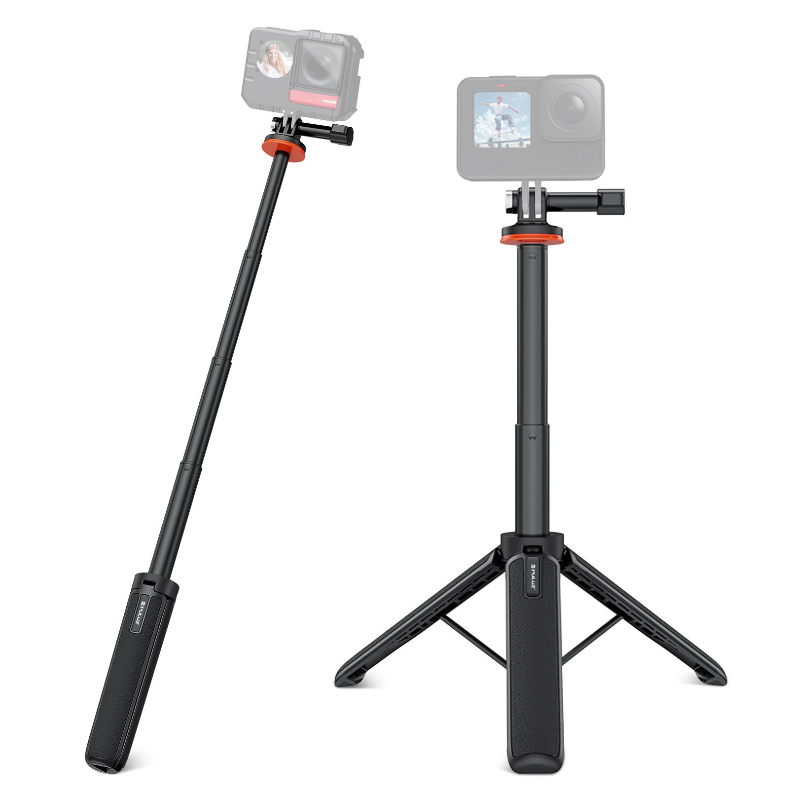 PULUZ PU733B 4-stage Adjustable Non Slip Tripod for GoPro/DJI Action Camera Extendable Selfie Stick A
PULUZ PU733B 4-stage Adjustable Non Slip Tripod for GoPro/DJI Action Camera Extendable Selfie Stick A