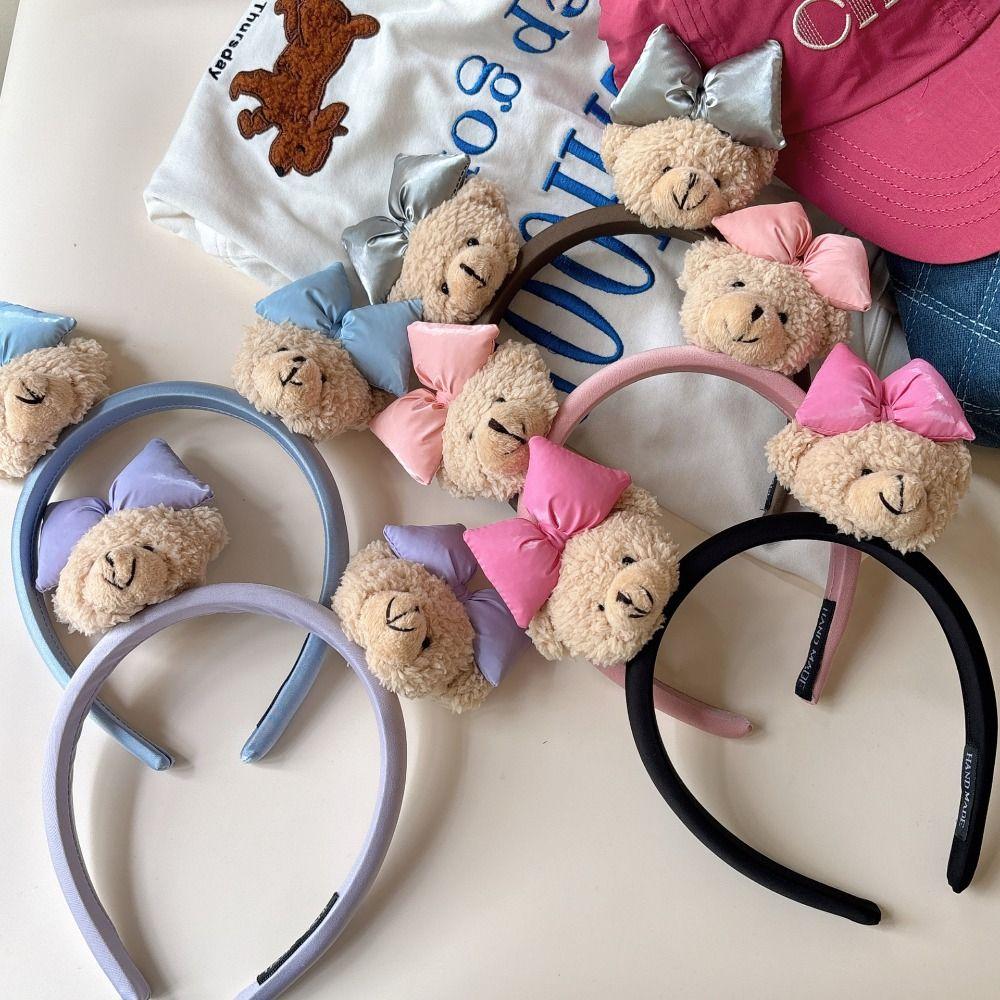 Bow Cartoon Plush Hairband Plush Doll Bear Hair Hoop Sweet Little Bear Headband Women серебряный
Bow Cartoon Plush Hairband Plush Doll Bear Hair Hoop Sweet Little Bear Headband Women серебряный