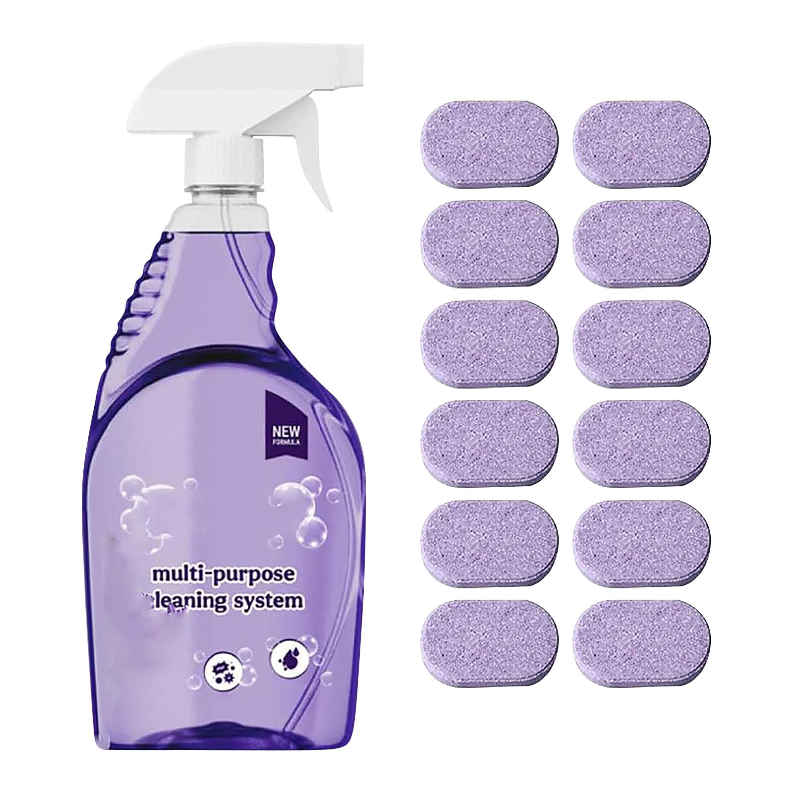 Multi Purpose Cleaning Spray Bottle with Refill Tablets for Kitchen Oven Bathroom and Household Surfaces Efficient Cleaning System
Multi Purpose Cleaning Spray Bottle with Refill Tablets for Kitchen Oven Bathroom and Household Surfaces Efficient Cleaning System