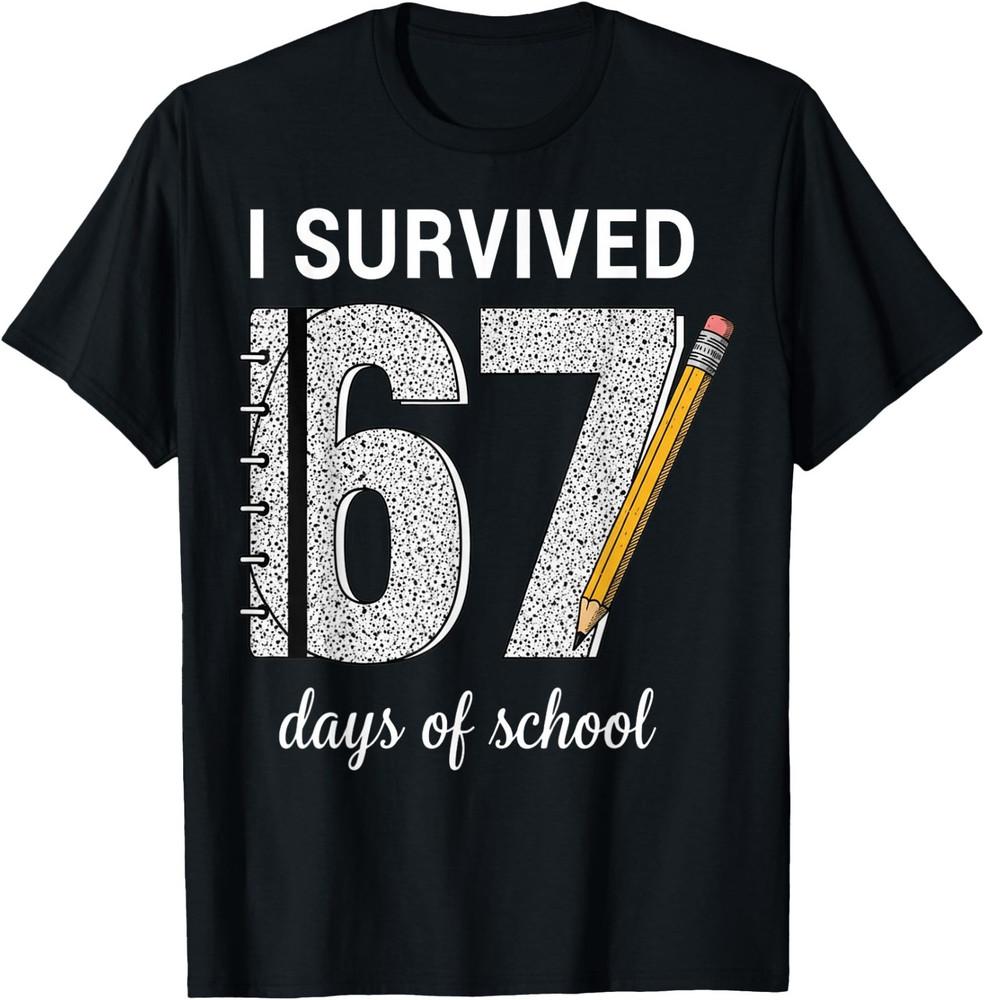 I Survived 6 7 Days Of School Students Teachers 67 Adult Kid T-Shirt,Unisex Tee L
I Survived 6 7 Days Of School Students Teachers 67 Adult Kid T-Shirt,Unisex Tee L