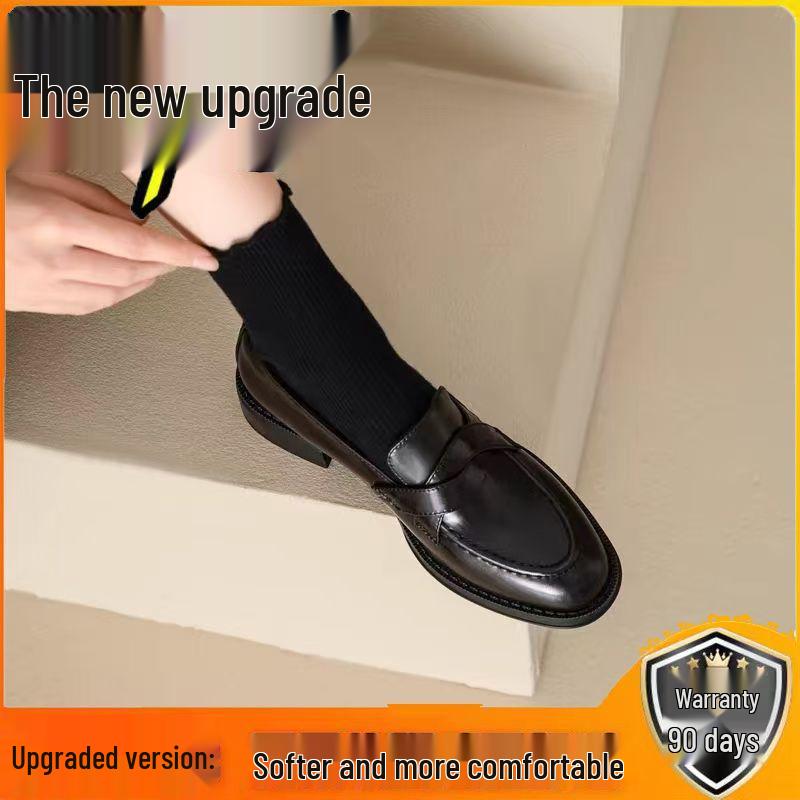 Женские ретро черные кожаные лоферы-слипоны: Удобные, Универсальные, Туфли на массивном каблуке с мягкой подошвой для работы или поездок. 36
Женские ретро черные кожаные лоферы-слипоны: Удобные, Универсальные, Туфли на массивном каблуке с мягкой подошвой для работы или поездок. 36