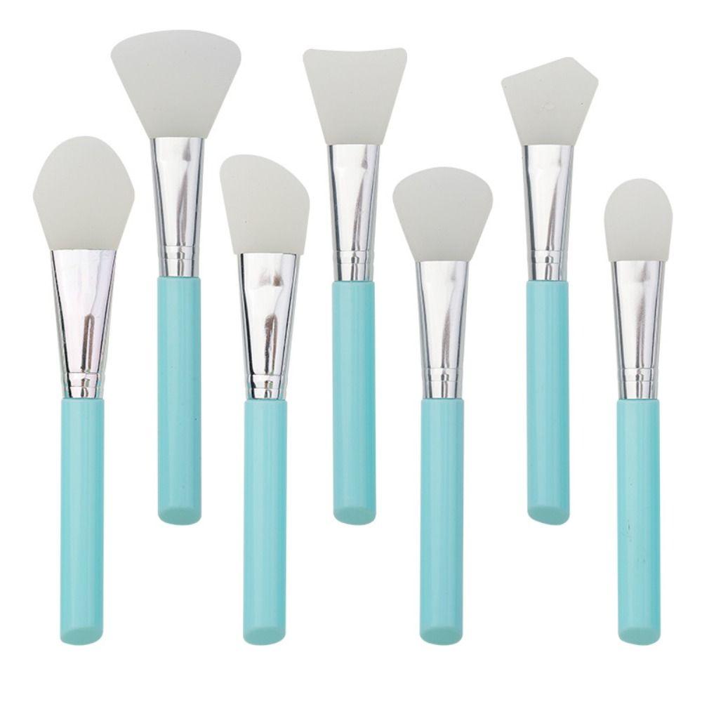 7Pcs Soft Facial Mud Mixing Brush DIY Silicone Mask Brush Set Professional Home рожевий
7Pcs Soft Facial Mud Mixing Brush DIY Silicone Mask Brush Set Professional Home рожевий