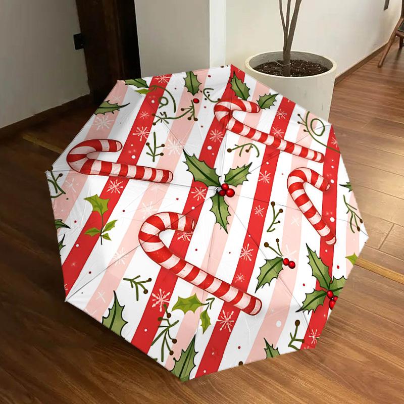 1pc Candy cane Automatic Open/Close Umbrella, Formal Events - Ideal Gift for Family or Friends, Outdoor Accessory yy251211142
1pc Candy cane Automatic Open/Close Umbrella, Formal Events - Ideal Gift for Family or Friends, Outdoor Accessory yy251211142