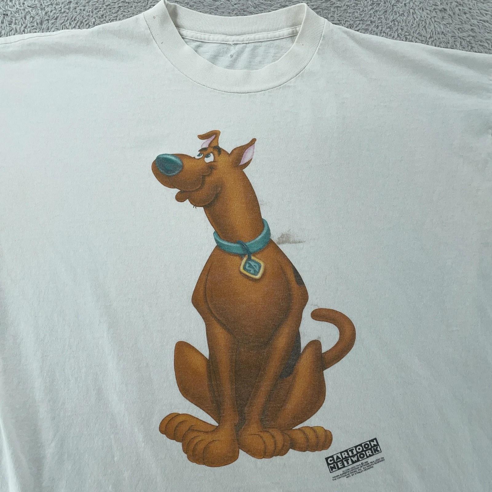 Vintage Scooby-Doo Cartoon Network Shirt Mens Large White 1996 Graphic Tee 90s 3XL
Vintage Scooby-Doo Cartoon Network Shirt Mens Large White 1996 Graphic Tee 90s 3XL