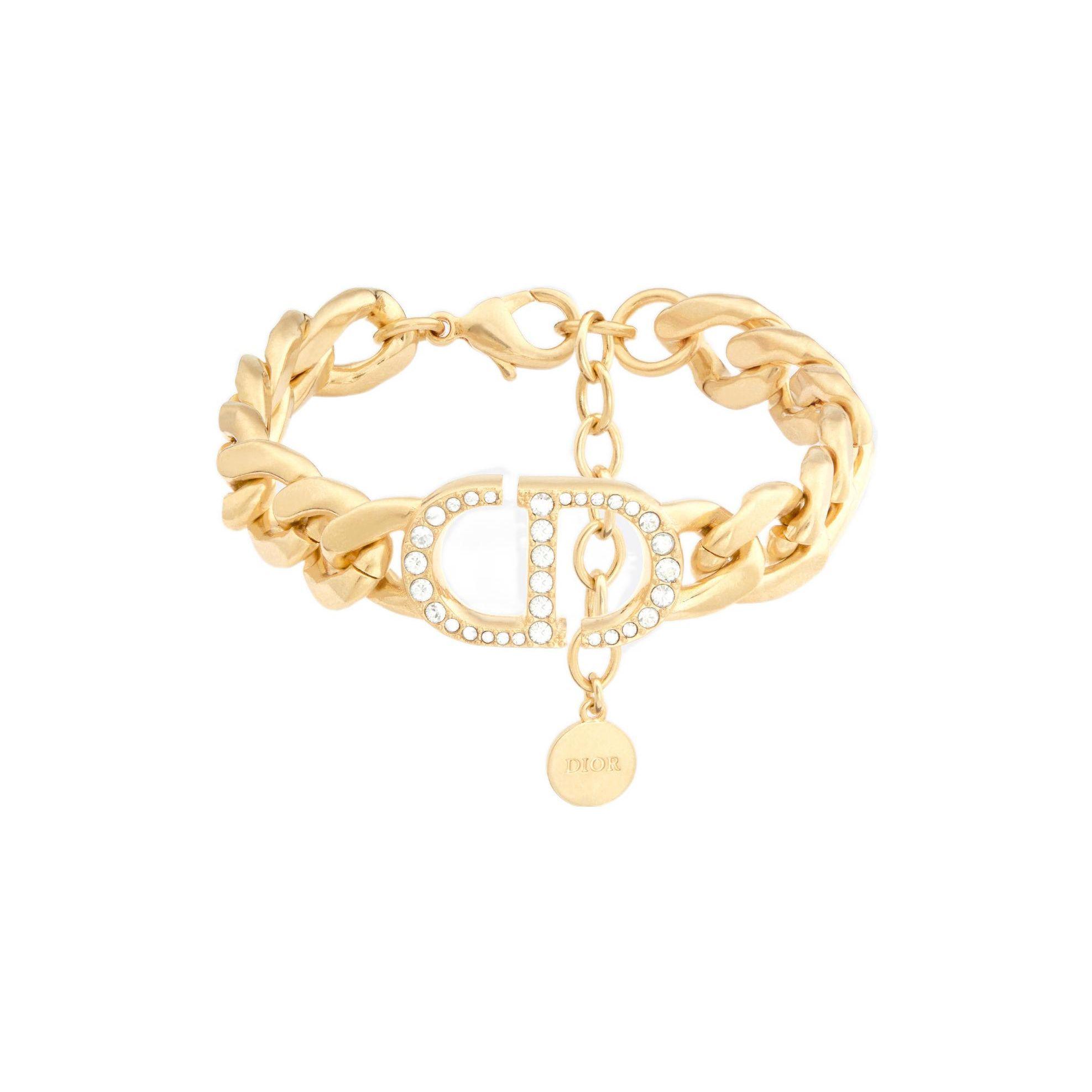 Dior Gold Plated Metal And Silver Tone Imitation Crystal Montaigne Bracelet Women bracelet B1630MTGCY-D03S Gold
Dior Gold Plated Metal And Silver Tone Imitation Crystal Montaigne Bracelet Women bracelet B1630MTGCY-D03S Gold