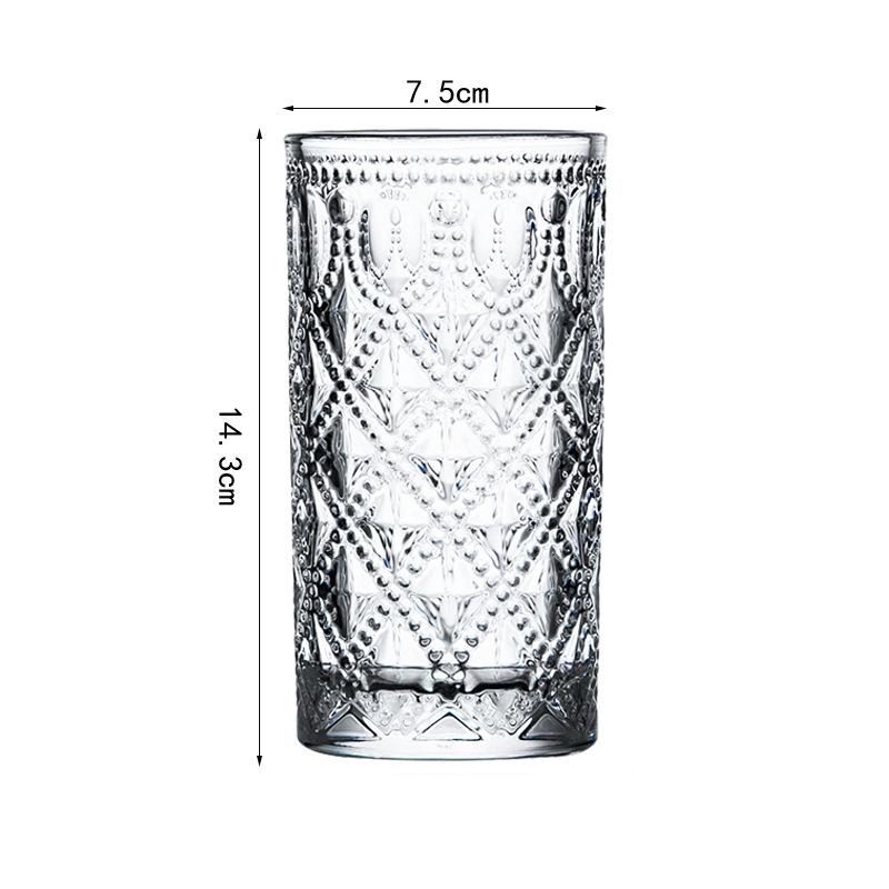 360мл/380мл Скандинавский стиль Ретро Рельефная стеклянная чашка Кружки для коктейлей Мохито Прозрачные кружки для сока и холодных напитков Легкая роскошь Бутылка для воды 1pcs
360мл/380мл Скандинавский стиль Ретро Рельефная стеклянная чашка Кружки для коктейлей Мохито Прозрачные кружки для сока и холодных напитков Легкая роскошь Бутылка для воды 1pcs