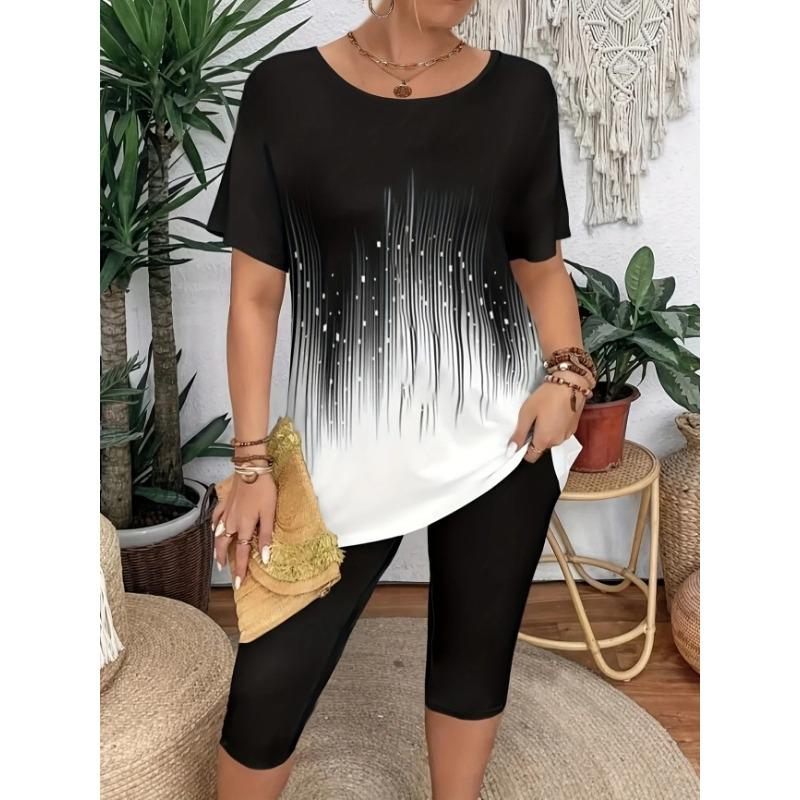 Summer Women s Elegant Floral Impression Personalized 3D Printed Breathable Round Neck T-shirt 6XL
Summer Women s Elegant Floral Impression Personalized 3D Printed Breathable Round Neck T-shirt 6XL