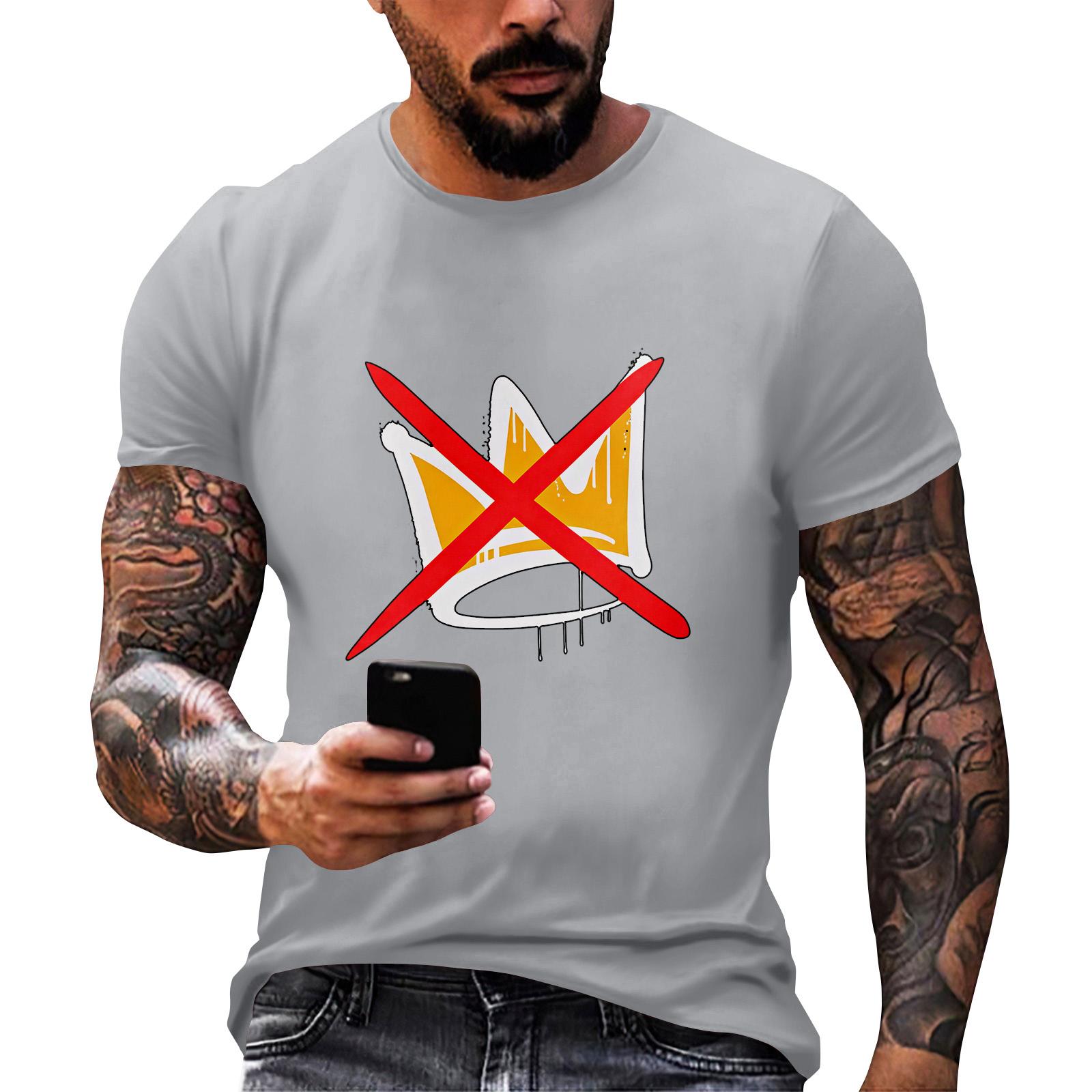 Мужская футболка с коротким рукавом и принтом американской политической тематики XXL
Мужская футболка с коротким рукавом и принтом американской политической тематики XXL