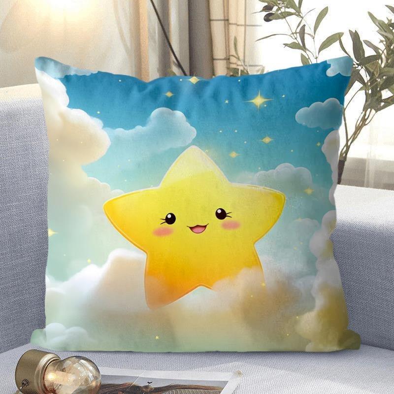 Милая наволочка Lucky Star для украшения общежития, офиса, гостиной, дома, наволочка 40x40cm
Милая наволочка Lucky Star для украшения общежития, офиса, гостиной, дома, наволочка 40x40cm