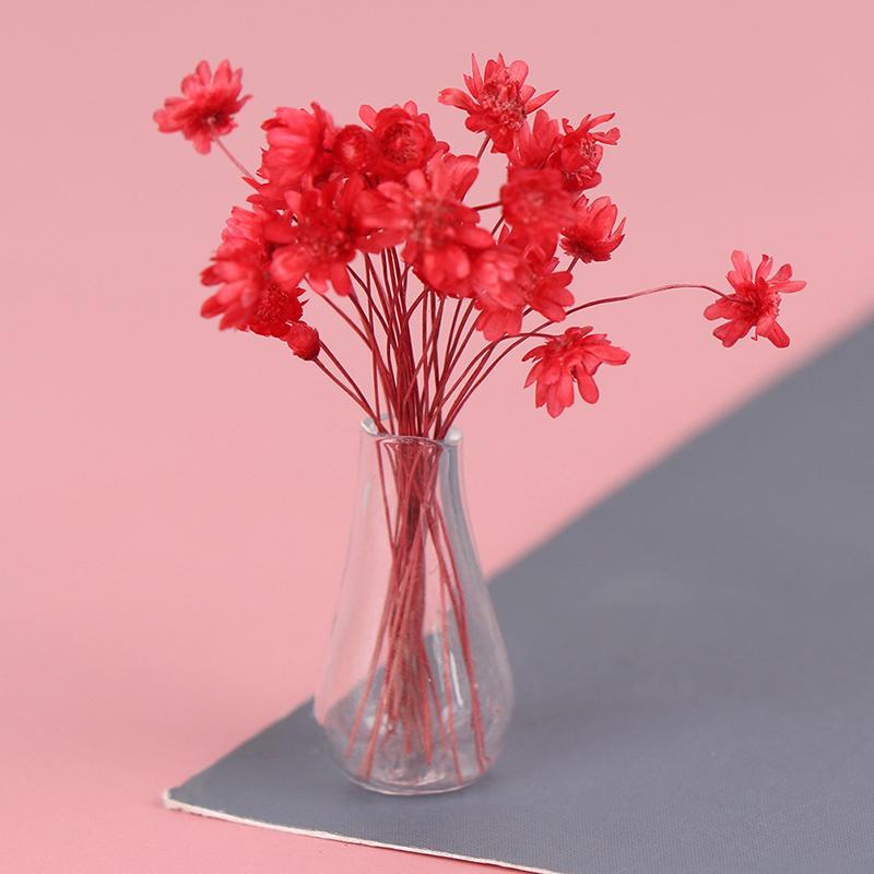 1:12 Dollhouse Miniature Glass Dried Flower Vase Flower Arrangement Pot Model розовый
1:12 Dollhouse Miniature Glass Dried Flower Vase Flower Arrangement Pot Model розовый