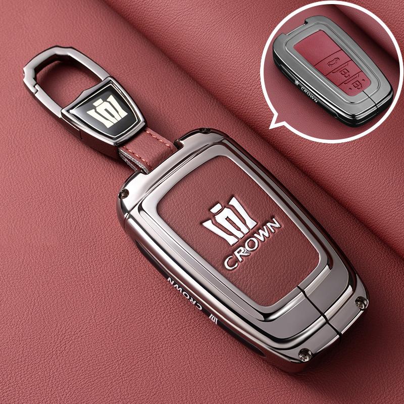 Suitable for 24 models of Crown Land Cruiser keycases, Toyota 14th generation Crown Vellfire 2024 model, men s car shell buckle
Suitable for 24 models of Crown Land Cruiser keycases, Toyota 14th generation Crown Vellfire 2024 model, men s car shell buckle