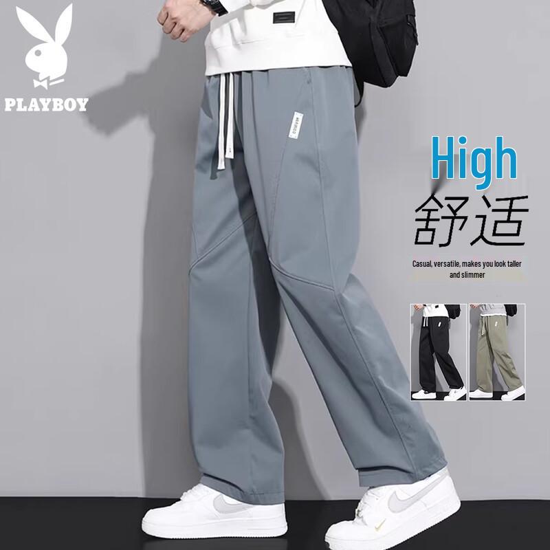 PLAYBOY Men s Loose Straight Leg Casual Cargo Pants L
PLAYBOY Men s Loose Straight Leg Casual Cargo Pants L
