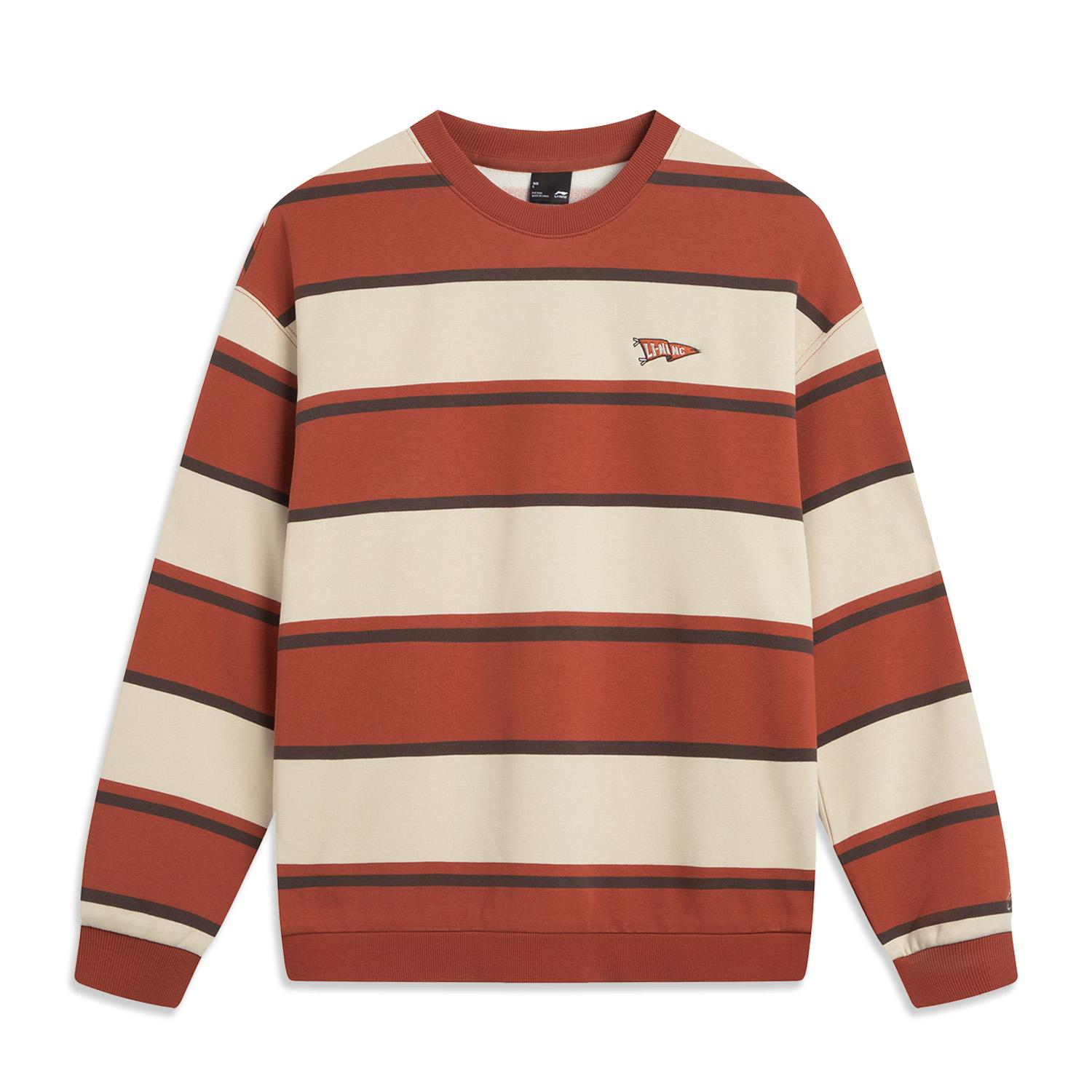 Li Ning Sports Lifestyle Series Simple Versatile Round Neck Striped Color Block Fleece Warm Loose Fit Sweatshirt Unisex Sweatshirt AWDVD31-3 3XL
Li Ning Sports Lifestyle Series Simple Versatile Round Neck Striped Color Block Fleece Warm Loose Fit Sweatshirt Unisex Sweatshirt AWDVD31-3 3XL