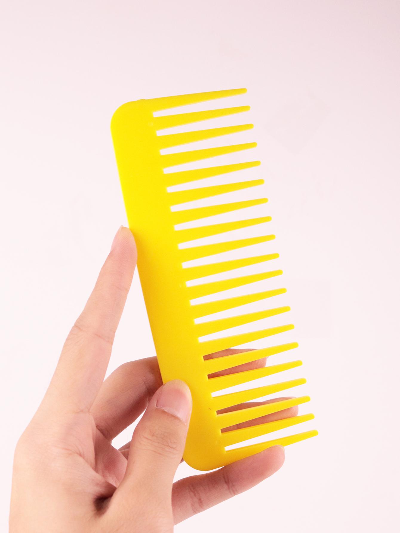 1 thick plastic heat-resistant, anti-static long toothed, wide toothed salon hairstyle comb Special for real hair wigs
1 thick plastic heat-resistant, anti-static long toothed, wide toothed salon hairstyle comb Special for real hair wigs