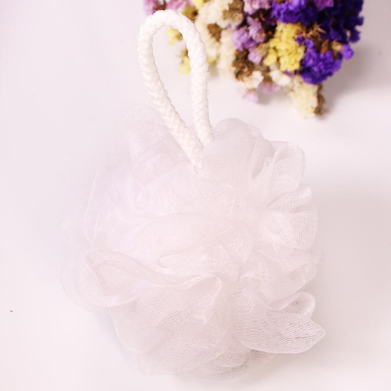 Великий однотонний м який ексфоліюючий квітка-кулька для ванни 50г, піноутворюючий засіб для очищення обличчя. білий
Великий однотонний м який ексфоліюючий квітка-кулька для ванни 50г, піноутворюючий засіб для очищення обличчя. білий