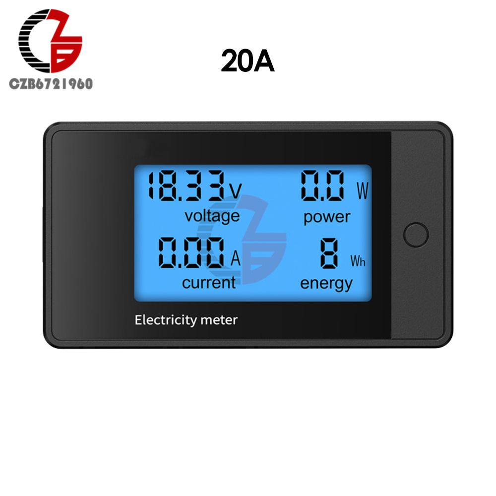 4 In 1 DC 8V-100V LCD DC Digital Power Meter 20A 50A 100A 200A Voltage Monitor Voltmeter Ammeter Power Tester DC 12V Car Meter DC 8-100V
4 In 1 DC 8V-100V LCD DC Digital Power Meter 20A 50A 100A 200A Voltage Monitor Voltmeter Ammeter Power Tester DC 12V Car Meter DC 8-100V