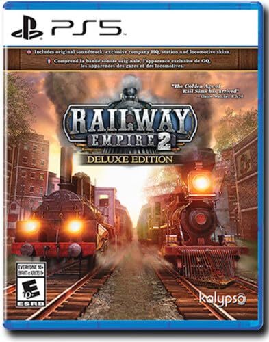 Railway Empire 2 Deluxe Edition (Imported: North America) - PS5
Railway Empire 2 Deluxe Edition (Imported: North America) - PS5