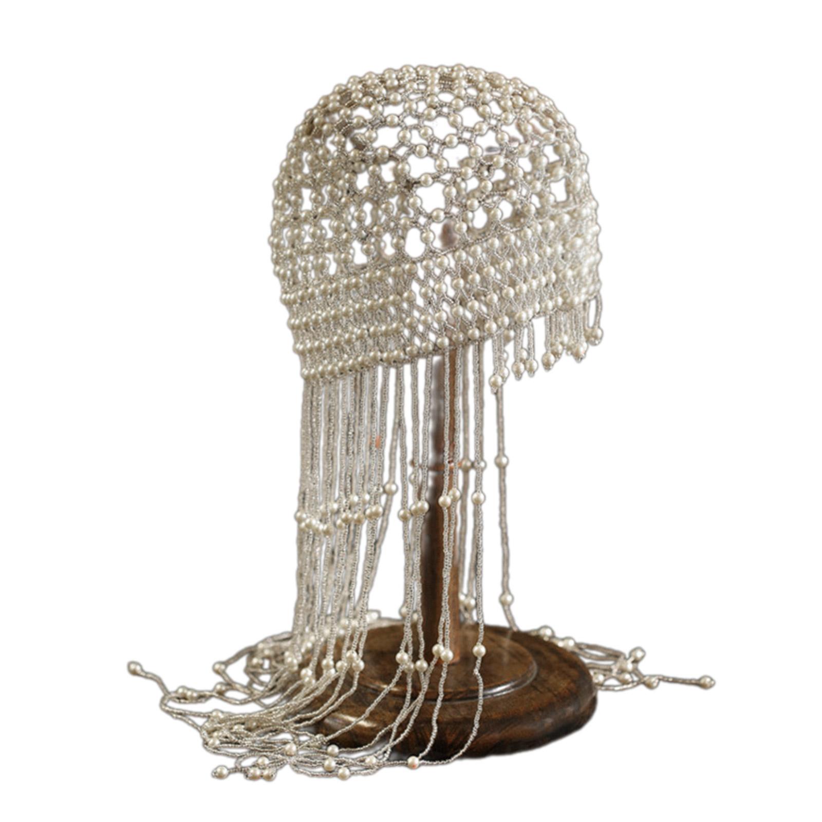 Ослепительная повязка на голову из жемчуга с длинной бахромой Изящная повязка на голову Уникальный аксессуар для волос для вечеринок и свадеб
Ослепительная повязка на голову из жемчуга с длинной бахромой Изящная повязка на голову Уникальный аксессуар для волос для вечеринок и свадеб