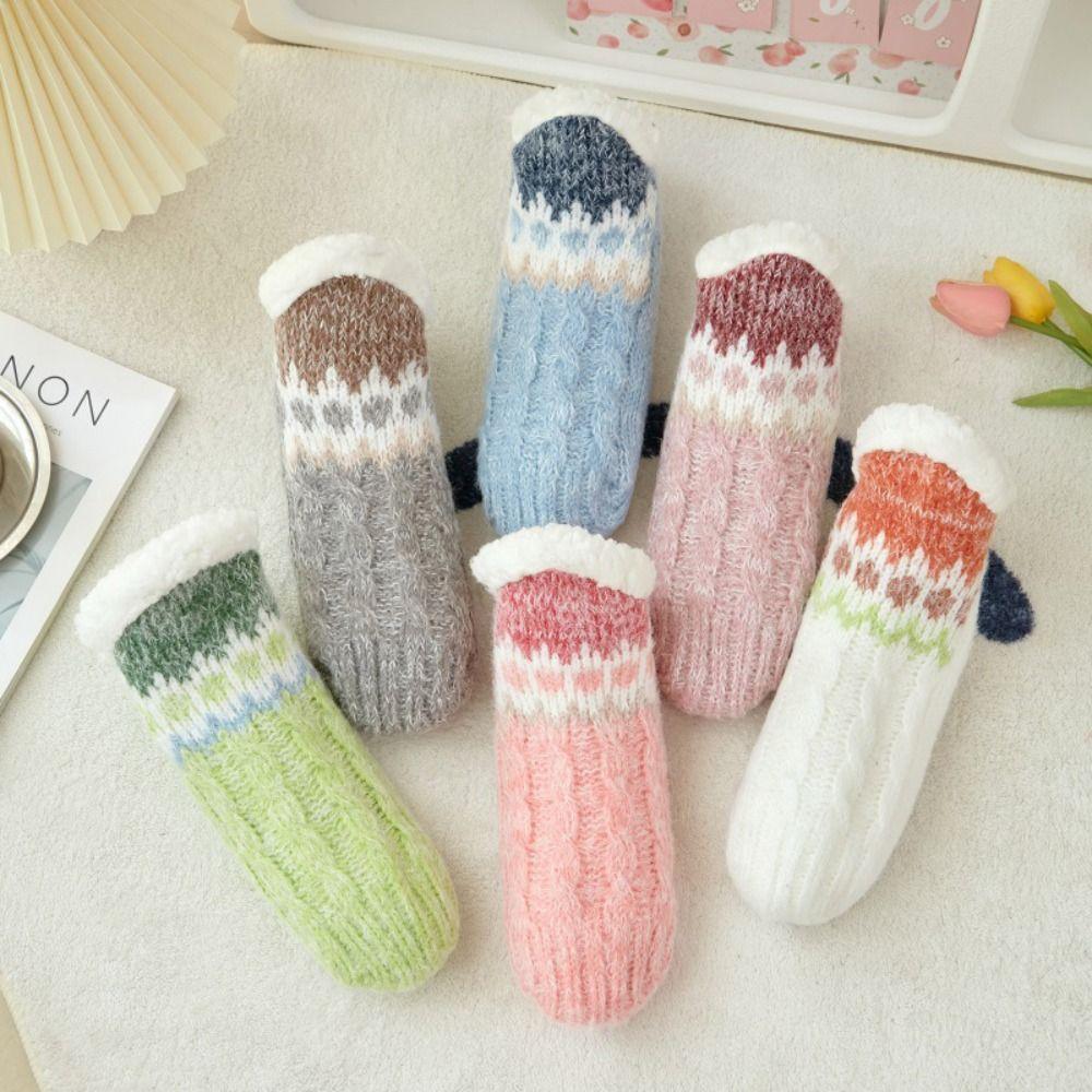 Anti Slip Slippers Socks Plush Thick Thermal Socks Fashion Floor Socks Women Female розовый
Anti Slip Slippers Socks Plush Thick Thermal Socks Fashion Floor Socks Women Female розовый