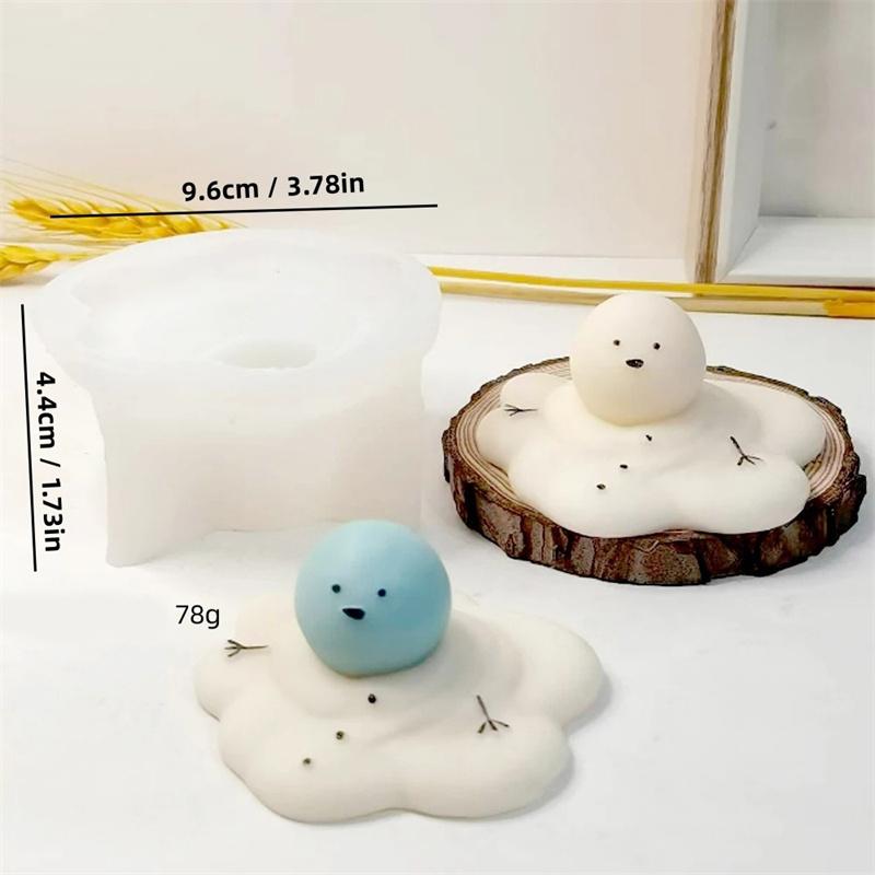 Cute Melting Snowman Silicone Candle Mold DIY Christmas Aromatherapy Plaster Soap Resin Epoxy Casting Mold for Home Decor
Cute Melting Snowman Silicone Candle Mold DIY Christmas Aromatherapy Plaster Soap Resin Epoxy Casting Mold for Home Decor
