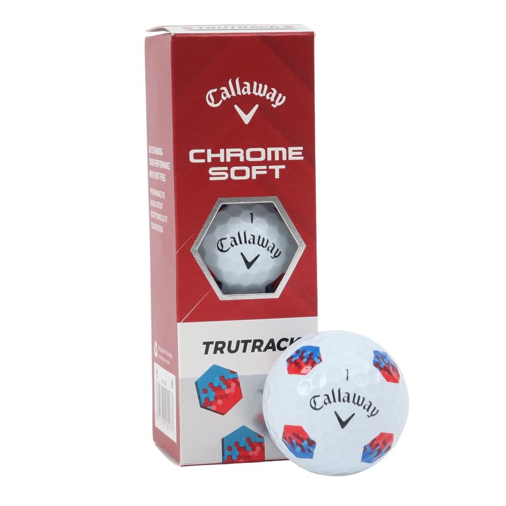 Callaway Golf Balls CHROME SOFT Triple Track Balls White 3 Balls BL CG CHRMSFT 24 TRPLTRK 3B PK
Callaway Golf Balls CHROME SOFT Triple Track Balls White 3 Balls BL CG CHRMSFT 24 TRPLTRK 3B PK