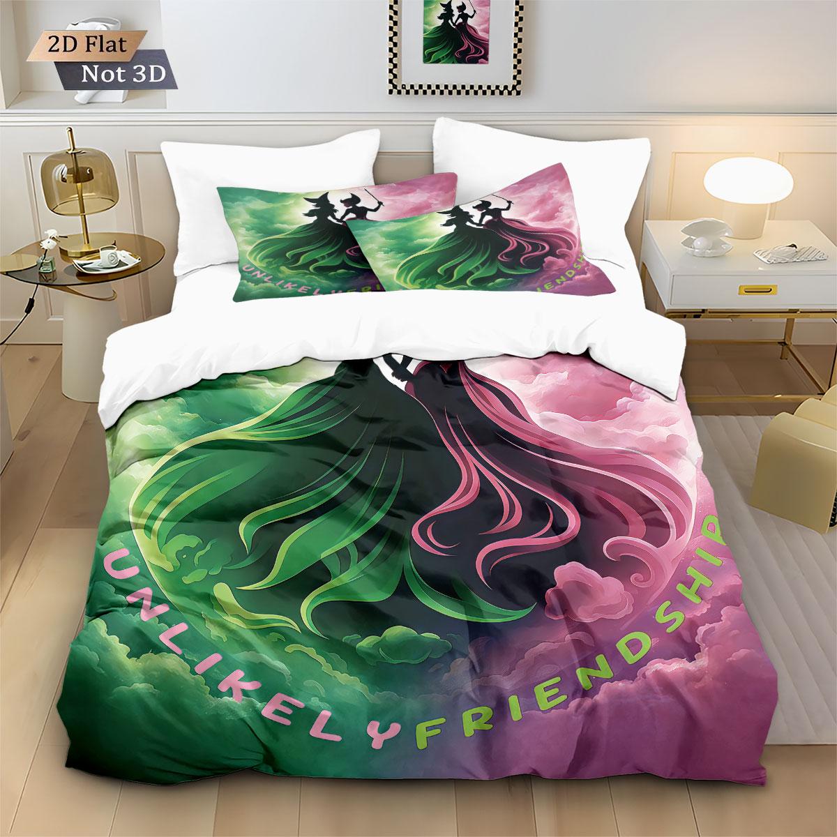 3pcs Magic Wicked Witch Printed Quilt Cover Multi Size Bedding Decoration Comfortable Machine Washable 135x200cm-EU-Single&set
3pcs Magic Wicked Witch Printed Quilt Cover Multi Size Bedding Decoration Comfortable Machine Washable 135x200cm-EU-Single&set