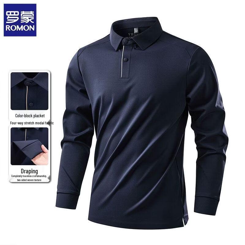 Romon Men s Seamless Premium Long-Sleeve Polo T-Shirt 4XL
Romon Men s Seamless Premium Long-Sleeve Polo T-Shirt 4XL