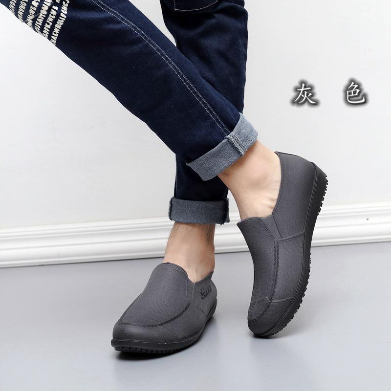 Модные мужские нескользящие водонепроницаемые садовые туфли, рабочие туфли для мойки автомобиля, эластичные резиновые сапоги до щиколотки, защитная обувь 39 серый
Модные мужские нескользящие водонепроницаемые садовые туфли, рабочие туфли для мойки автомобиля, эластичные резиновые сапоги до щиколотки, защитная обувь 39 серый