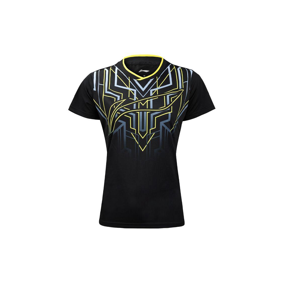 Футболка с коротким рукавом для настольного тенниса Li Ning, женская, черная AAYQ038-3 M
Футболка с коротким рукавом для настольного тенниса Li Ning, женская, черная AAYQ038-3 M