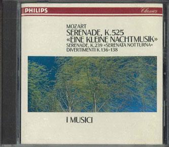 CD MOZART - Mozart:eine Kleine Nachtmusik I Mus PHCP10102 PHILIPS Japan Classical Used
CD MOZART - Mozart:eine Kleine Nachtmusik I Mus PHCP10102 PHILIPS Japan Classical Used
