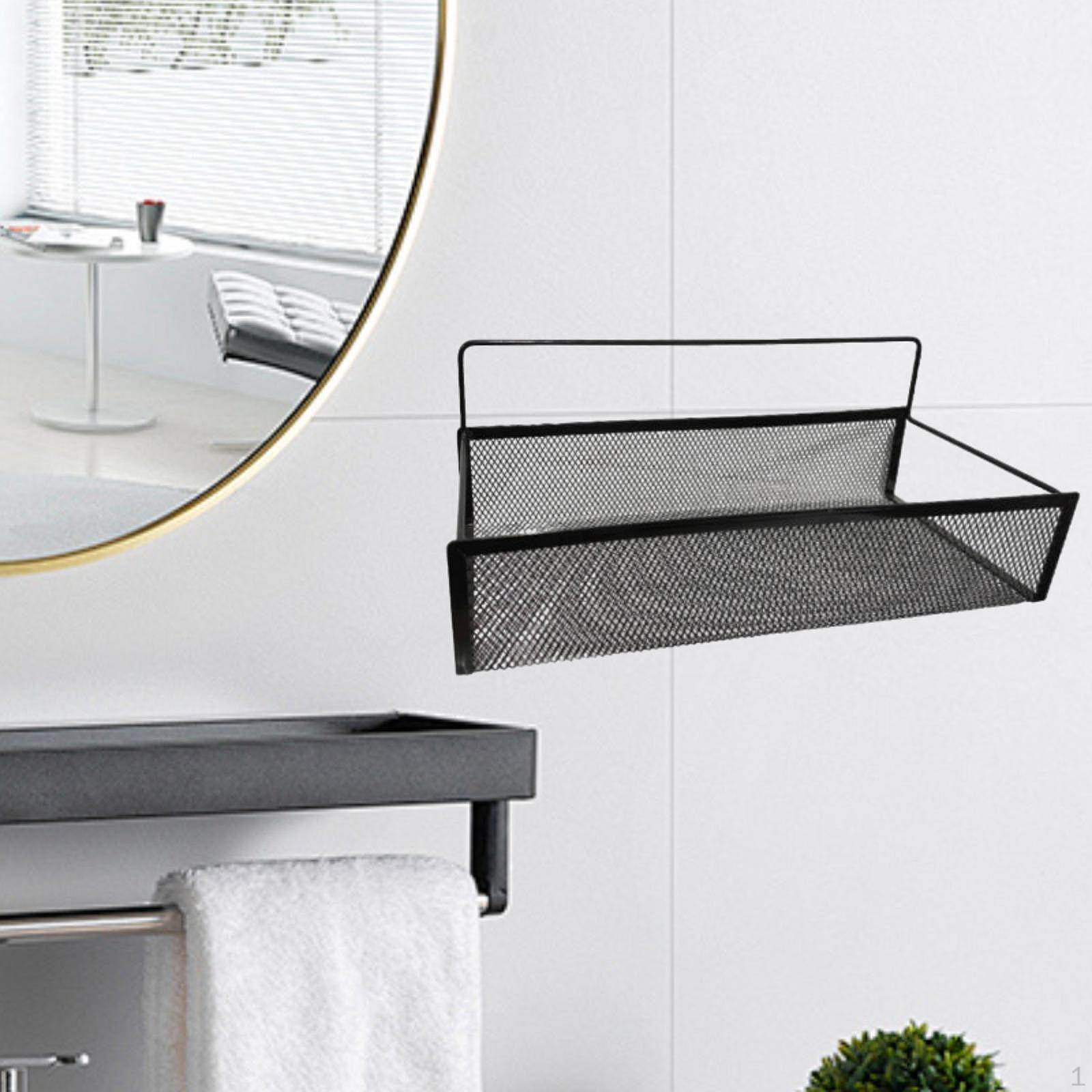 Ванная комната Душевая стойка для хранения Многофункциональный железный держатель для туалетных принадлежностей чёрный
Ванная комната Душевая стойка для хранения Многофункциональный железный держатель для туалетных принадлежностей чёрный