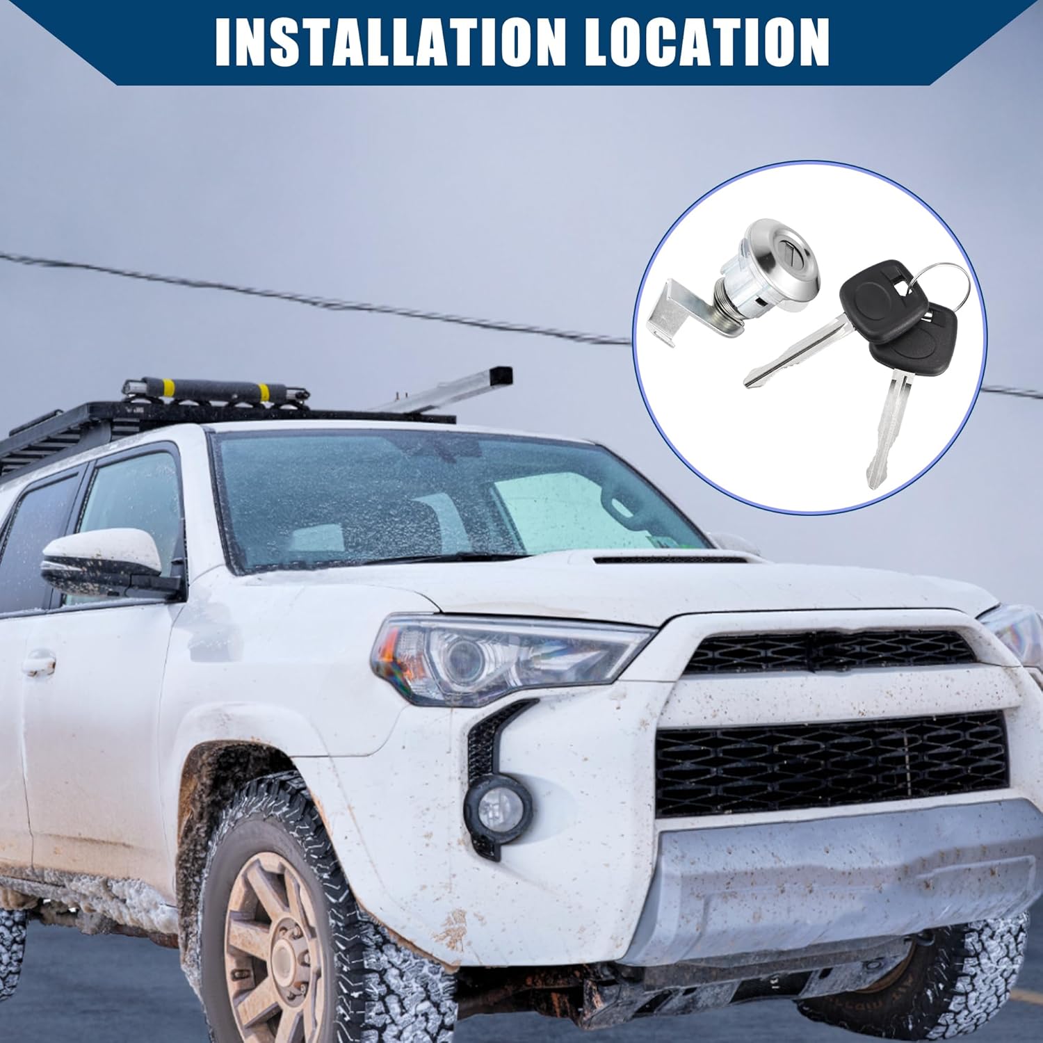 NO. 69058-35180 Fuel Door Lock Cylinder with Keys for Toyota 4Runner Pickup 1991-1995 / Fuel Tank Lock Cylinder Fuel Filler Lid Door Gas Lock
NO. 69058-35180 Fuel Door Lock Cylinder with Keys for Toyota 4Runner Pickup 1991-1995 / Fuel Tank Lock Cylinder Fuel Filler Lid Door Gas Lock