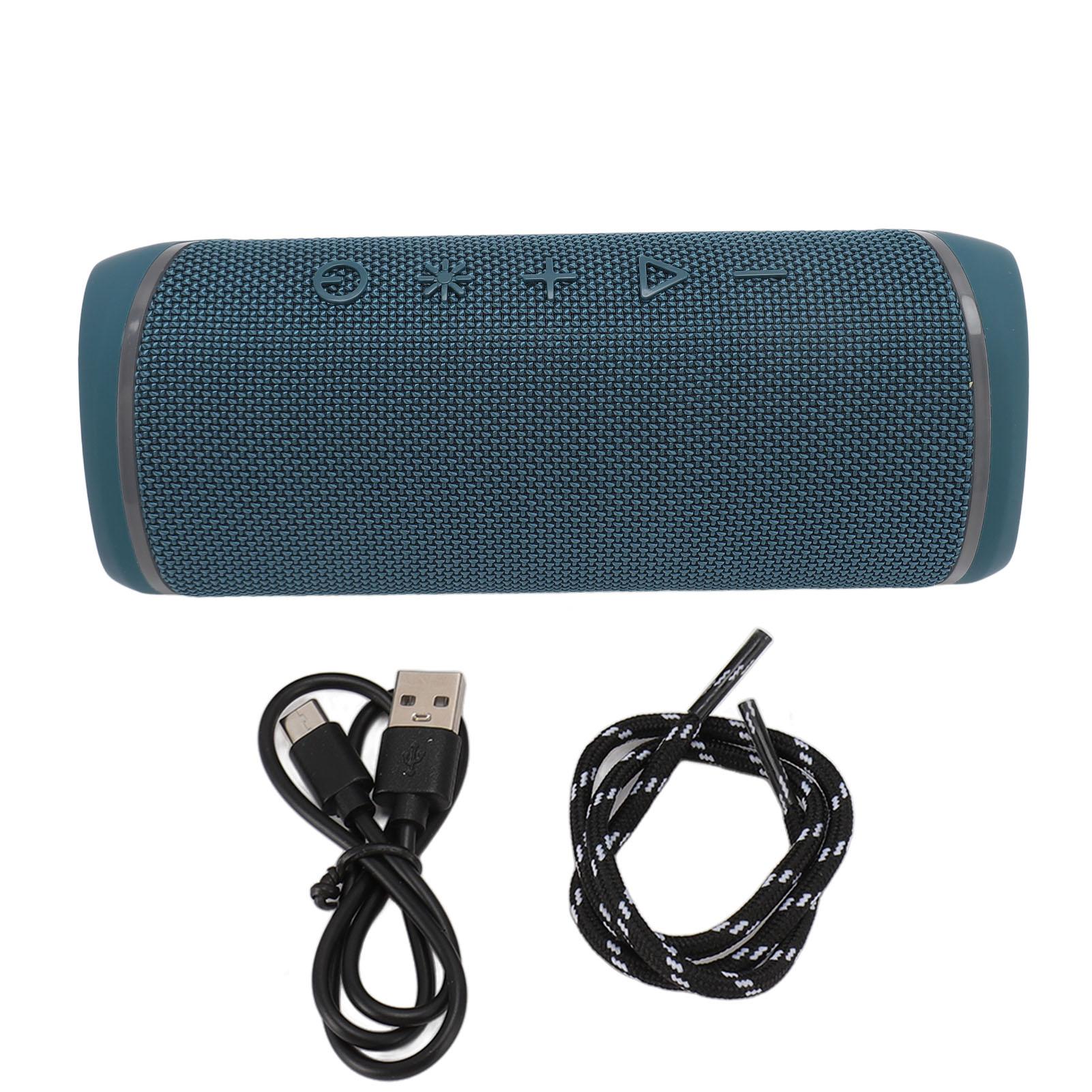 Bluetooth-динамік з мікрофоном та RGB-підсвічуванням IPX5 Водонепроникний Портативний динамік для подорожей на відкритому повітрі, сім ї чорний
Bluetooth-динамік з мікрофоном та RGB-підсвічуванням IPX5 Водонепроникний Портативний динамік для подорожей на відкритому повітрі, сім ї чорний