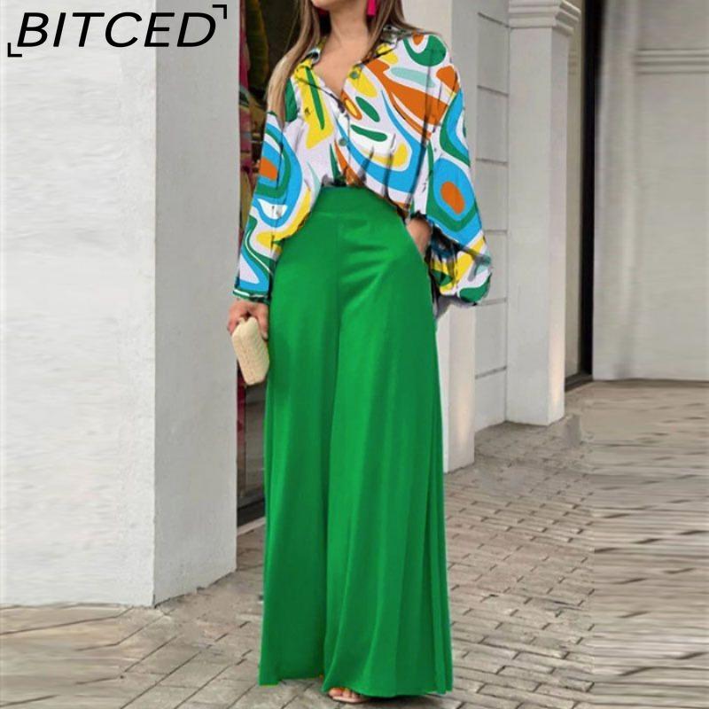BITCED Летняя женская рубашка с принтом, свободная и дышащая, стильные брюки, модный и повседневный комплект XXXL разноцветный
BITCED Летняя женская рубашка с принтом, свободная и дышащая, стильные брюки, модный и повседневный комплект XXXL разноцветный