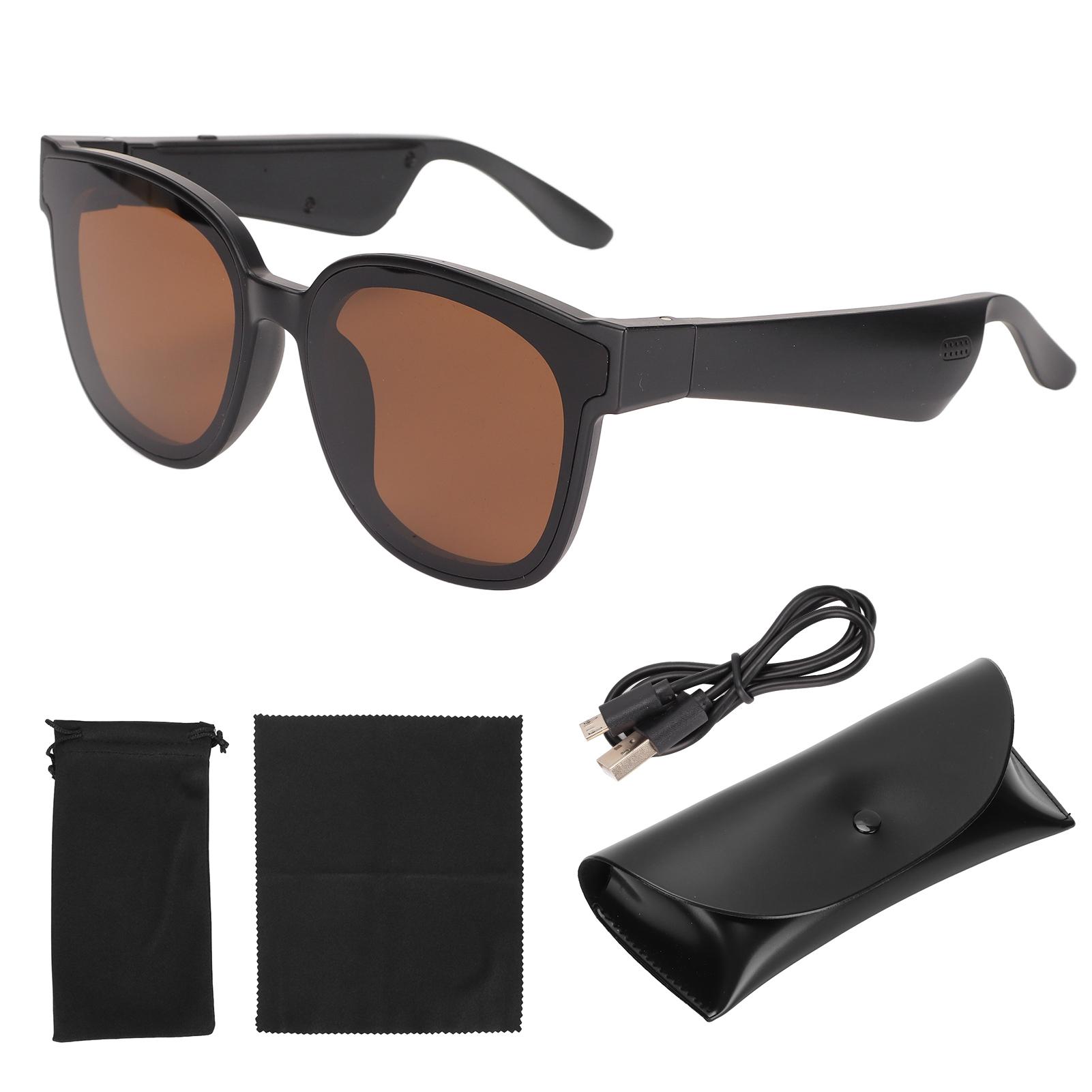 Bluetooth Glasses Outdoor Portable Noise Cancelling Smart Sunglasses with High Sensitivity темно-сірий
Bluetooth Glasses Outdoor Portable Noise Cancelling Smart Sunglasses with High Sensitivity темно-сірий